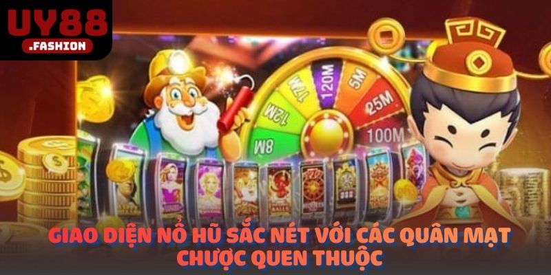 Giao diện nổ hũ sắc nét với các quân mạt chược quen thuộc.